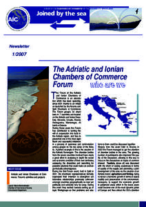 NewsletterThe Adriatic and Ionian Chambers of Commerce