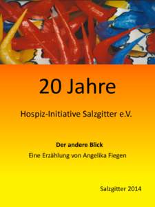20 Jahre Hospiz-Initiative Salzgitter e.V. Der andere Blick Eine Erzählung von Angelika Fiegen  Salzgitter 2014