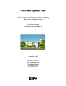 Microsoft Word - Grosse Ile Water Mgt Plan_08[removed]doc