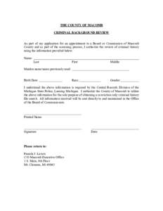 PERSONAL VEHICLE USE FORM
