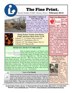 02 February 2013 newsletter