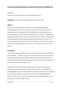 Trees of Australia / Natural history of Australia / Santalum acuminatum / Quandong / Santalum / Flora of Australia / Flora of New South Wales / Bushfood