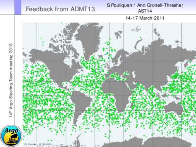 BUFR / Digital Access Carrier System / Physical geography / Earth / Technology / Physical oceanography / Argo / Fisheries science