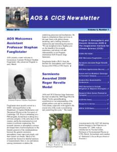 Microsoft Word - AOS & CICS Newsletter Winter 2010.doc