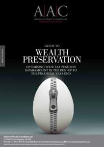 GUIDE TO  FINANCIAL GUIDE WEALTH PRESERVATION