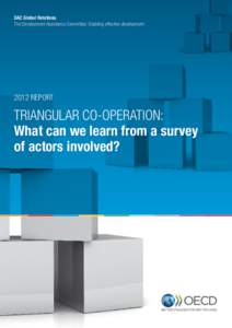 DAC Global Relations The Development Assistance Committee: Enabling effective development 2012 REPORT  TRIANGULAR CO-OPERATION: