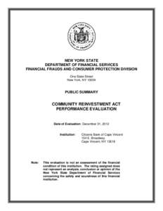 Politics of the United States / Urban economics / Urban politics in the United States / Community Reinvestment Act / Economy of the United States / Banking in the United States / Home Mortgage Disclosure Act / Federal Reserve System / Bank regulation in the United States / United States federal banking legislation / Mortgage industry of the United States / Community development