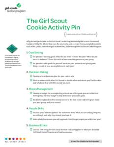 American cuisine / Girl Scout cookie / HTTP cookie / Cookie / Scouts / Scout / Girl Guides of Canada / Food and drink / Girl Scouts of the USA / Scouting