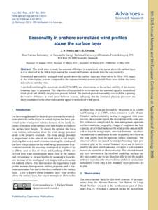 Atmospheric dynamics / Wind / Log wind profile / Planetary boundary layer / M05 / State Highways / Atmospheric sciences / Meteorology / Air dispersion modeling