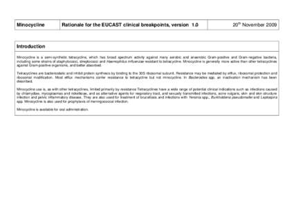 Rationale for the EUCAST clinical breakpoints