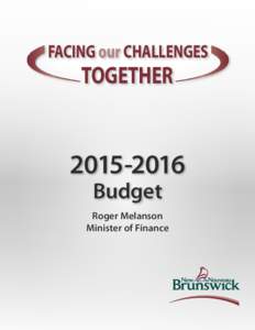 FACING our CHALLENGES  TOGETHERBudget