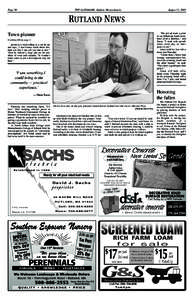 Page 20  THE LANDMARK Holden, Massachusetts August 11, 2005