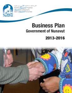 Business Plan  Government of Nunavut[removed]