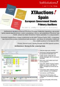 Auction / Auction theory / Auctioneering / Business models