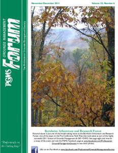 November/December[removed]Volume 35, Number 6 Bernheim Arboretum and Research Forest