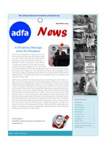 The Asbestos Diseases Foundation of Australia Inc.  December 2013 News A Christmas Message