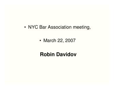 Microsoft PowerPoint - NYC Presentations_March21.ppt