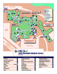 Appomattox River Visitor Parking Physical Therapy Entrance