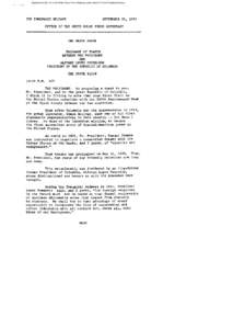 Gerald R. Ford Administration White House Press Releases