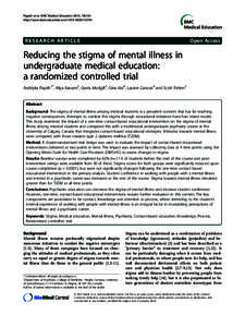 Papish et al. BMC Medical Education 2013, 13:141 http://www.biomedcentral.com[removed] RESEARCH ARTICLE  Open Access
