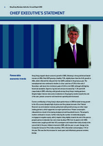 4  Hong Kong Monetary Authority • Annual Report 2005 CHIEF EXECUTIVE’S STATEMENT