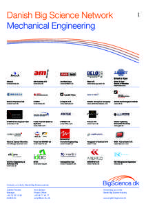 Danish Big Science Network Mechanical Engineering  Almexa