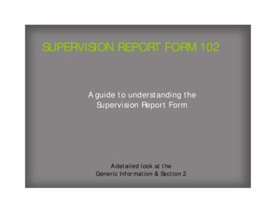 Microsoft PowerPoint - SupervisionReport102 [Compatibility Mode]