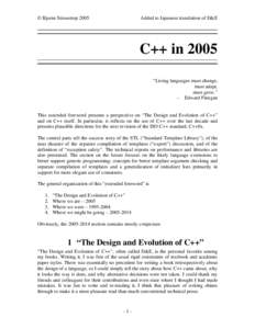 C++ Standard Library / Generic programming / C++ / Abstract data types / Object-oriented programming / Standard Template Library / Iterator / Sequence container / Associative containers / Computing / Software engineering / Computer programming