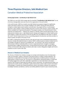 Healthcare / Patient safety / Hospice / Nursing / Canadian Medical Protective Association / Patient safety organization / Improvement Science Research Network / Medicine / Health / Medical terms