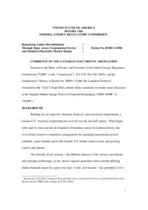 Electric power transmission systems / Federal Energy Regulatory Commission / Midwest Independent Transmission System Operator / Electricity market / Electrical grid / United States Department of Energy / North American Free Trade Agreement / Regional transmission organization / ISO RTO / Electric power / Electric power distribution / Energy