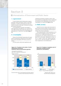 Section 5 Informatization of Government and Public Sector 1 e-government A typical interface between administrative agencies and people would be the Internet websites of each office and ministry. All offices and ministri