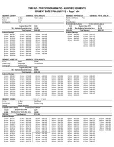 Print ProgrammaticSegments & CPMsxlsx