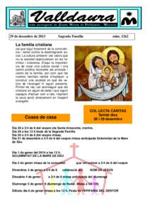 29 de desembre de[removed]Sagrada Família