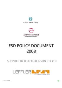 Microsoft PowerPoint - ESD POLICY STATEMENT