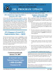 Oil Program Updated - Nov 05 Issue d1