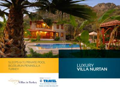 SLEEPS 6/7 | PRIVATE POOL BOZBURUN PENINSULA TURKEY “Number one Turkish Villa Holiday 2015”