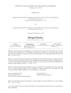 UNITED STATES SECURITIES AND EXCHANGE COMMISSION Washington, D.C[removed]FORM 10-Q È QUARTERLY REPORT PURSUANT TO SECTION 13 OR 15(d) OF THE SECURITIES EXCHANGE ACT OF 1934