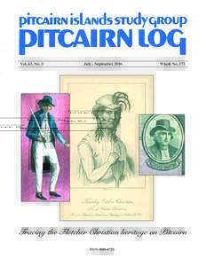 THE PITCAIRN LOG  Vol. 43, No. 3 Vol. 43, No. 3