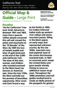 Mormon Trail / California Trail / Jefferson Territory / American Old West / Emigrant Trail / Salt Lake Cutoff / Stephens-Townsend-Murphy Party / Bartleson–Bidwell Party / Seeing the Elephant / Historic trails and roads in the United States / Oregon Trail / Western United States