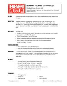 Microsoft Word - Primary Sources Lesson Plan -Middle