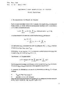 Pub . Mat . UAB Vol . 31 nó 1 Abril-1987 DESCOMPOSICIONES BORNOLOGICAS DE SHAUDER Merca Serrahima  1 . Descomposiciones bornólogicas de Schauder