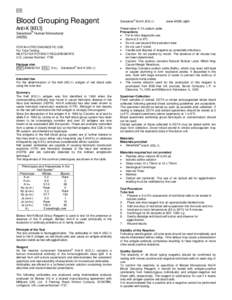 Transfusion medicine / Immune system / Hematology / Blood / Immunologic tests / Coombs test / Hemolytic disease of the newborn / Human blood group systems / Cross-matching / Anatomy / Medicine / Biology