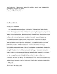 Depreciation / Section 179 depreciation deduction / Income tax in the United States / Law / Leasing / Limits on Depreciation Deduction / MACRS / Taxation in the United States / Taxation / Business