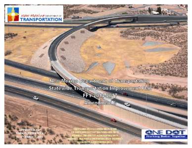 APPROVED BY NMDOT/FHWA/FTA As of October 3, 2014 PREPARED IN COOPERATION WITH US DEPARTMENT OF TRANSPORTATION