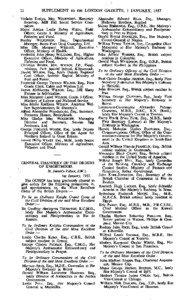 22  SUPPLEMENT TO THE LONDON GAZETTE, 1 JANUARY, 1957