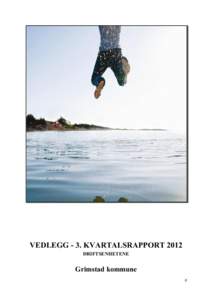 VEDLEGG - 3. KVARTALSRAPPORT 2012 DRIFTSENHETENE Grimstad kommune 0