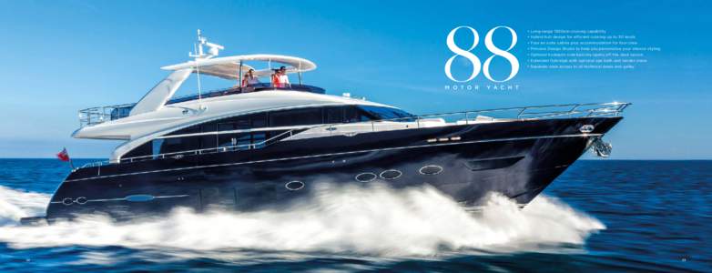 88 M O T O R 32  • Long-range 1500nm cruising capability