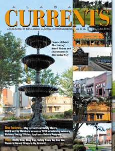 A PUBLICATION OF THE ALABAMA MUNICIPAL ELECTRIC AUTHORITY  Come celebrate The Year of Small Towns and Downtowns in