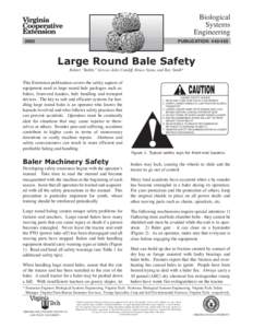 NASD: Large Round Bale Safety