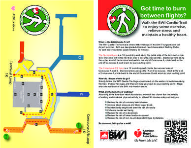 AED Locations  G Got time to burn b between